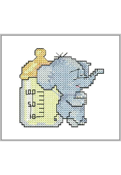 Cst013 - Elephant and bottle